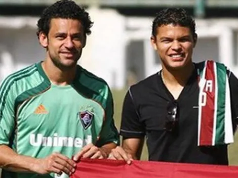 Interação de Fred e Thiago Silva agita torcida do Flu