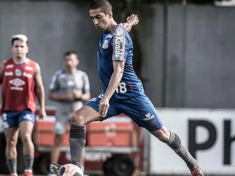 Santos toma decisão sobre futuro de Evandro, meia alvo do Athletico