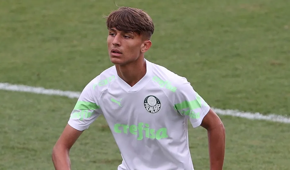 Marcus Vinnicius, do Palmeiras, é alvo do Tottenham, da Inglaterra – Foto: Cesar Greco/Palmeiras/by Canon