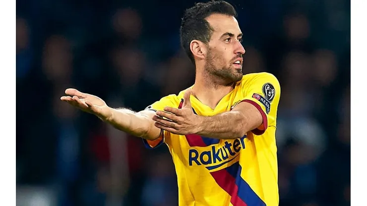 Busquets serve se inspiração para o volante.