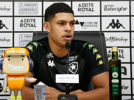 Luis Henrique se pronuncia sobre possível saída do Botafogo