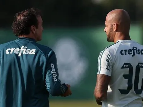 Cuca ressuscita polêmica com Felipe Melo no Palmeiras