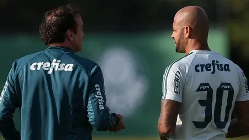Cuca ressuscita polêmica com Felipe Melo no Palmeiras