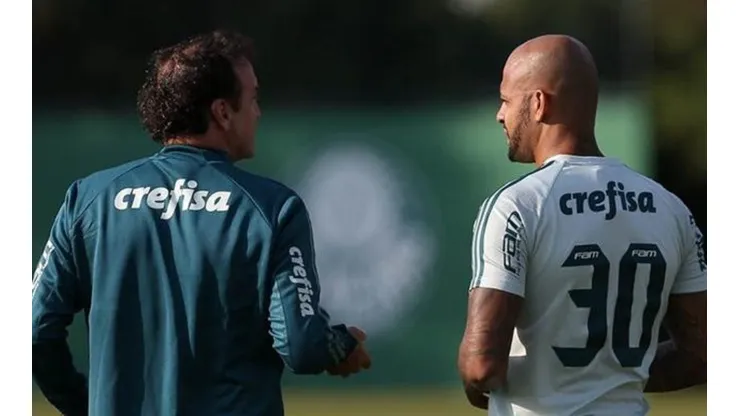 Cuca ressuscita polêmica com Felipe Melo no Palmeiras
