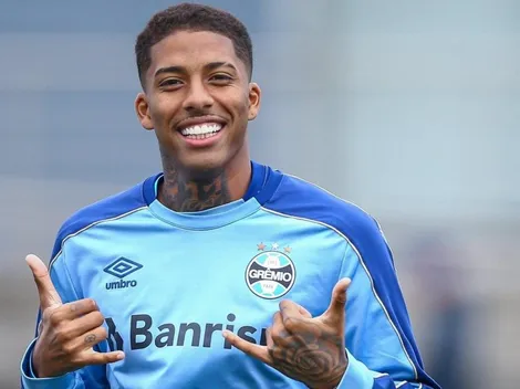 Jean Pyerre se destaca em retorno dos treinos no Grêmio