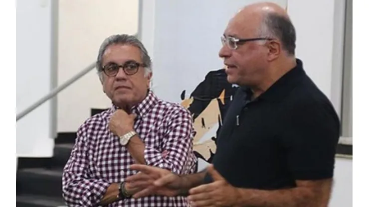 Carlos Miguel Aidar e Ataíde Gil Guerreiro: expulsos do clube (Foto: Rubens Chiri/saopaulofc.net/Divulgação)