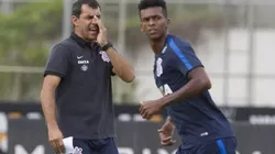 Carille durante o período em que comandou o Corinthians. Foto: Corinthians/Divulgação
