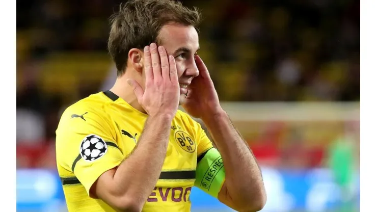 Gotze foi revelado nas categorias de base do Borussia.
