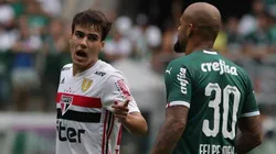 Igor Gomes relembra briga com Felipe Melo no Paulistão