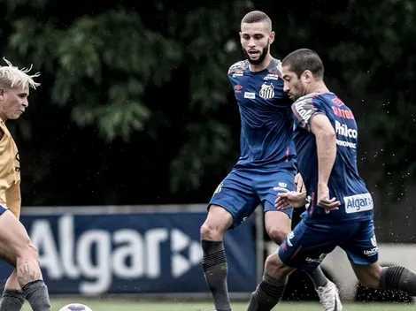 Meia do Santos abre negociações com o Athletico