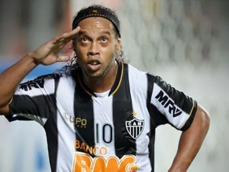 Pierre revela ousadia que Ronaldinho iria aprontar no Atlético-MG