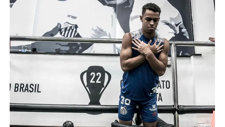 Sandry, do Santos, fala sobre rotina de treinos na quarentena