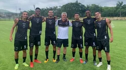 Andrey (segundo - da direita para esquerda) - Foto: André Moreira/VRFC.