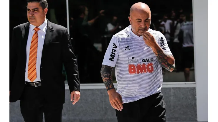 Mesmo em isolamento social, Sampaoli continua trabalhando pelo Atlético