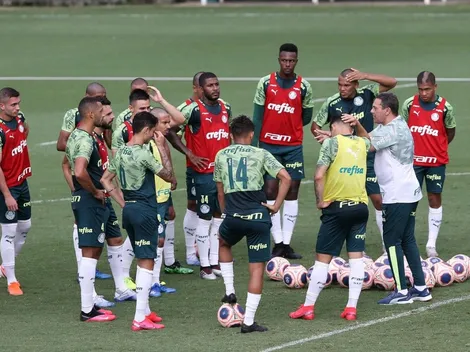 Formação ousada do Palmeiras é trunfo de Luxemburgo