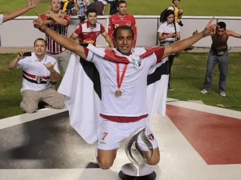 Lucas Moura se declara novamente ao São Paulo