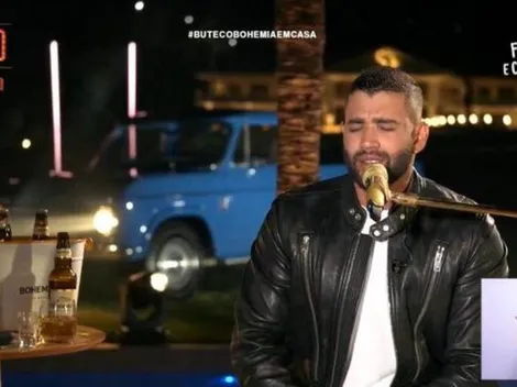 Gusttavo Lima vira "embaixador" do Grêmio em live no Youtube