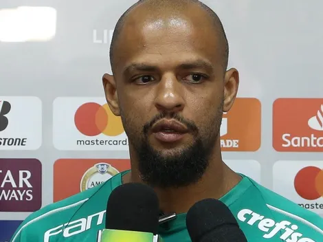 Felipe Melo rasga elogios ao técnico Vanderlei Luxemburgo