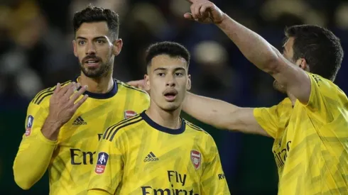 Martinelli, hoje no Arsenal, jogou com Gui Mendes na base do Ituano.