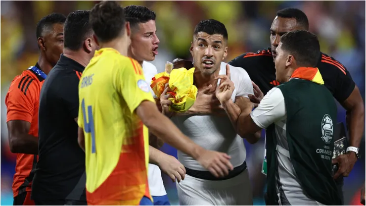 Foto: Jared C. Tilton/Getty Images - Polêmica entre Colômbia x Uruguai