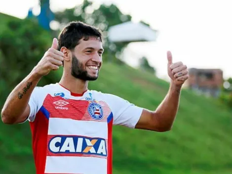 Juninho Capixaba vibra com sonho realizado no Bahia