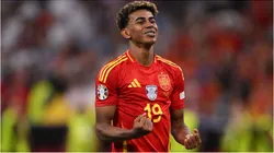 Foto: Stu Forster/Getty Images - Lamine Yamal é jogador da Espanha