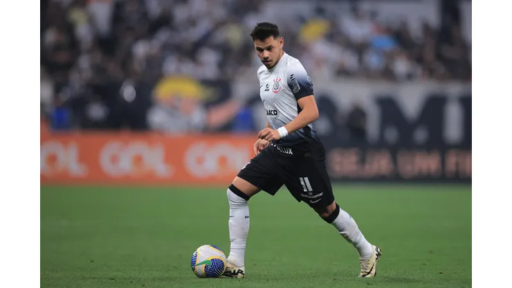 Romero com a camisa do Corinthians