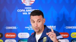ATLANTA, GEORGIA - JUNE 19: Lionel Scaloni em coletiva de imprensa (Foto: Hector Vivas/Getty Images)