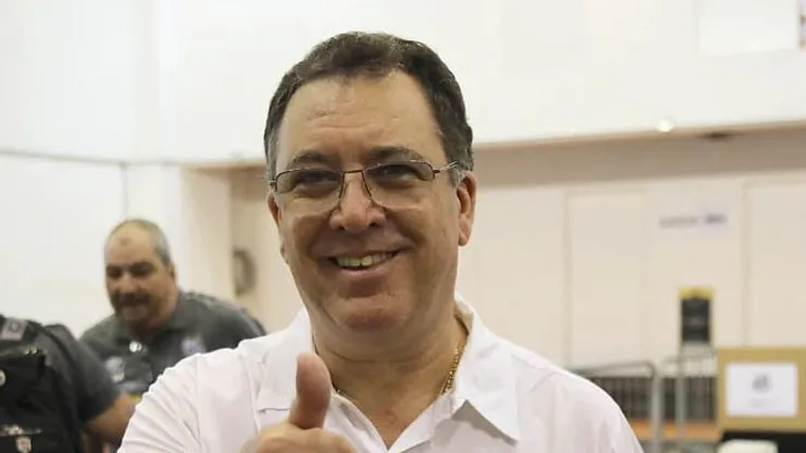 Marcelo Teixeira, presidente do Santos - Foto: Pedro Ernesto Guerra Azevedo/Santos FC