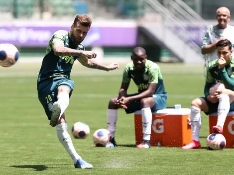 Lucas Lima comenta sobre grama do Allianz e se compromete