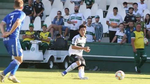 Jovem de 18 anos ganha oportunidade dentre os titulares do Coxa pela 1ª vez