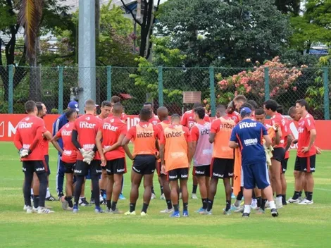São Paulo prepara surpresa na escalação para desafiar Santo André