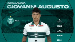 Giovanni Augusto é oficializado e logo falou em nome do Coritiba