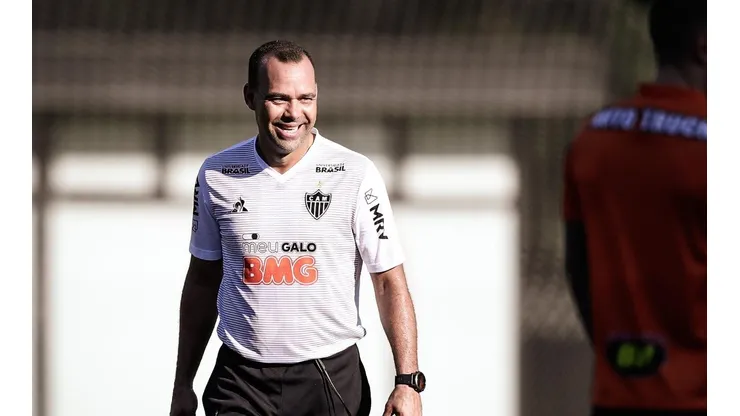 Dudamel: animado com resposta de "aposta caseira" (Foto: Bruno Cantini/Agência Galo/Atlético/Divulgação)