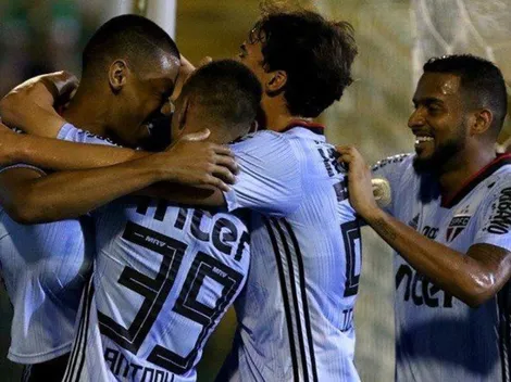 Titular do São Paulo se lesiona contra o Novorizontino