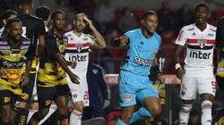 São Paulo empata com Novorizontino em casa, diretor do Tricolor sobe o tom e "detona" arbitragem na web; partida foi marcada por polêmicas