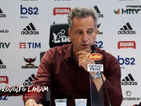 Rodolfo Landim não descarta volta de goleiro e atacante ao Fla