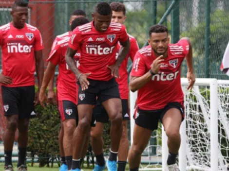 Atacante lesiona tornozelo e desfalca São Paulo