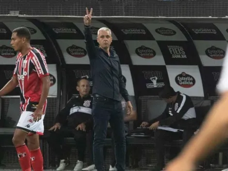 Tiago Nunes elogia atuação do Corinthians após goleada diante do Botafogo-SP