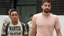 Cobiçado pelo San Lorenzo, Cueva não participa de treinamentos com bola