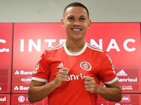 Marcos Guilherme revela condição física em apresentação no Inter