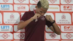 Erick comemora retorno ao Náutico; cria da casa projeta clássico contra o Sport