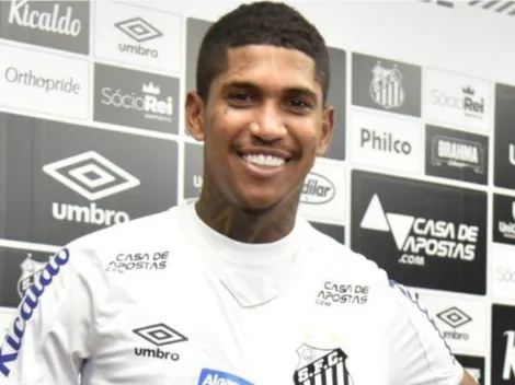 Raniel escolhe a 12 e Falcão abençoa sua passagem pela Vila Belmiro 