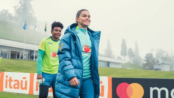 Jogadora chega em sua terceira olimpíada. Divulgação/Fabio Souza/CBF.