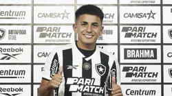 Almada é apresentado no Botafogo. Foto: Vítor Silva/Botafogo