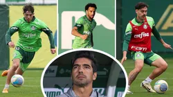 O trio de reforços levanta expectativas no Verdão e Abe deve seguir seu plano