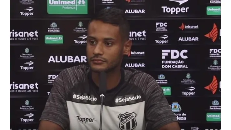 Mateus Gonçalves tem renovação encaminhada com o Ceará