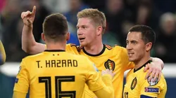 Bélgica termina o ano no topo do ranking da FIFA