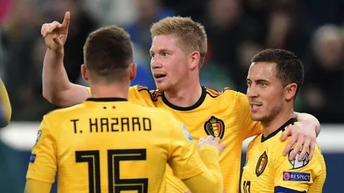 Bélgica termina o ano no topo do ranking da FIFA