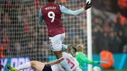 Wesley marca e Aston Villa goleia Liverpool na FA Cup